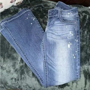 SO Women's Blue Boot Cut Jeans